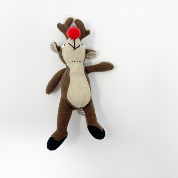Rudolph the Red-Nosed Reindeer Plush Ornament - Picture 2 of 7